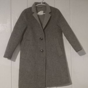 Grey boys Zara long dress jacket